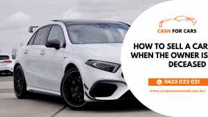 Sell a car with deceased owner