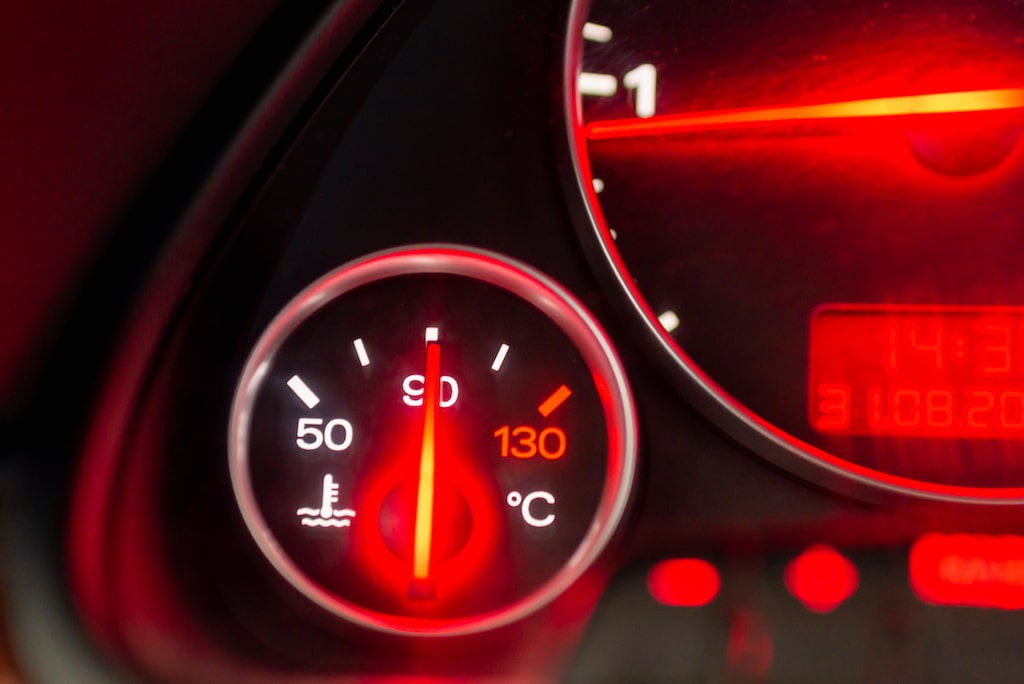 car overheating